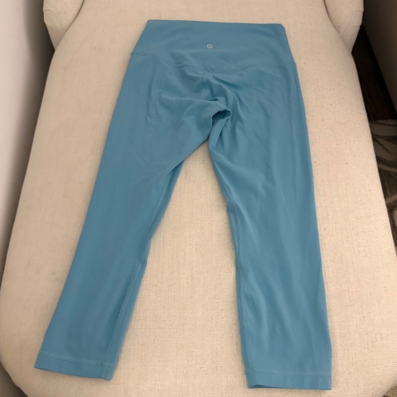 Turquoise Blue Lululemon athletica leggings - Picture 3 of 4